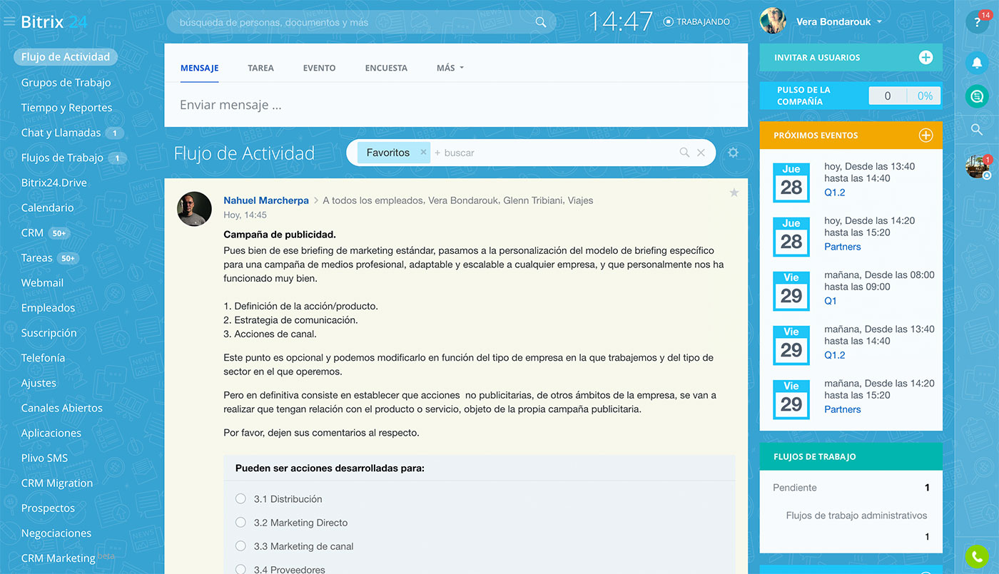 bitrix24 comunicación